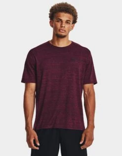 Under Armour T-Shirt Manches Courtes Tech Vent Jacquard