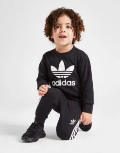 Adidas Originals Ensemble De Survêtement Logo Crew Bébé