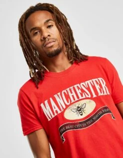 Official Team T-shirt Manches Courtes Manchester North West Homme -Sport Vêtements Magasin jd 336479 c
