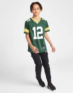 Nike Maillot NFL Green Bay Packers Rodgers #12 Junior