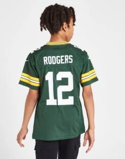 Nike Maillot NFL Green Bay Packers Rodgers #12 Junior -Sport Vêtements Magasin jd 447284 e