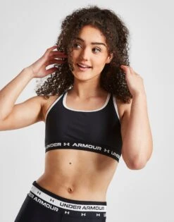 Under Armour Girls' Crossback Sports Bra Junior -Sport Vêtements Magasin jd 509582 d
