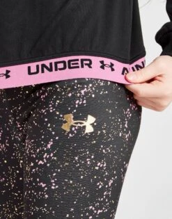 Under Armour Girls' Metallic 1/4 Zip Top/Leggings Set Children -Sport Vêtements Magasin jd 547799 d