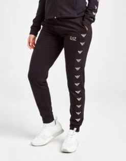 Emporio Armani EA7 Sweat à Capuche Zippé Eagle Femme -Sport Vêtements Magasin jd 553310 e