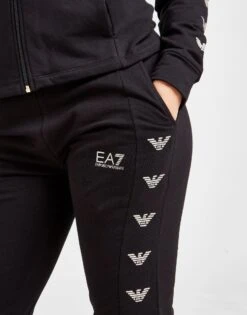 Emporio Armani EA7 Sweat à Capuche Zippé Eagle Femme -Sport Vêtements Magasin jd 553310 f