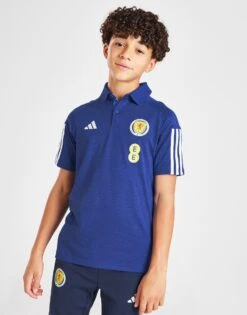 Adidas Scotland Tiro 23 Cotton Polo Shirt Junior
