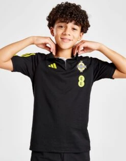 Adidas Northern Ireland Tiro 23 Cotton Polo Shirt Junior