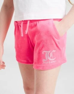 JUICY COUTURE Ensemble T-shirt/Short Velours Pailleté Fille -Sport Vêtements Magasin jd 607314 d