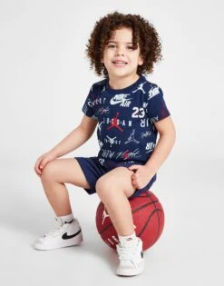Jordan Ensemble T-shirt/Short Imprimé Bébé