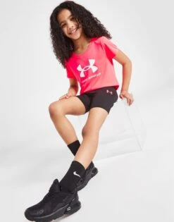 Under Armour Ensemble T-shirt/sort Cycliste Enfant