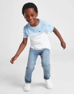 Lacoste T-shirt Croco Colour Block Enfant