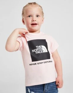Sport Vêtements Magasin 17 The North Face T-shirt Logo Bébé