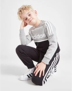 Adidas Ensemble De Survêtement Linear Enfant