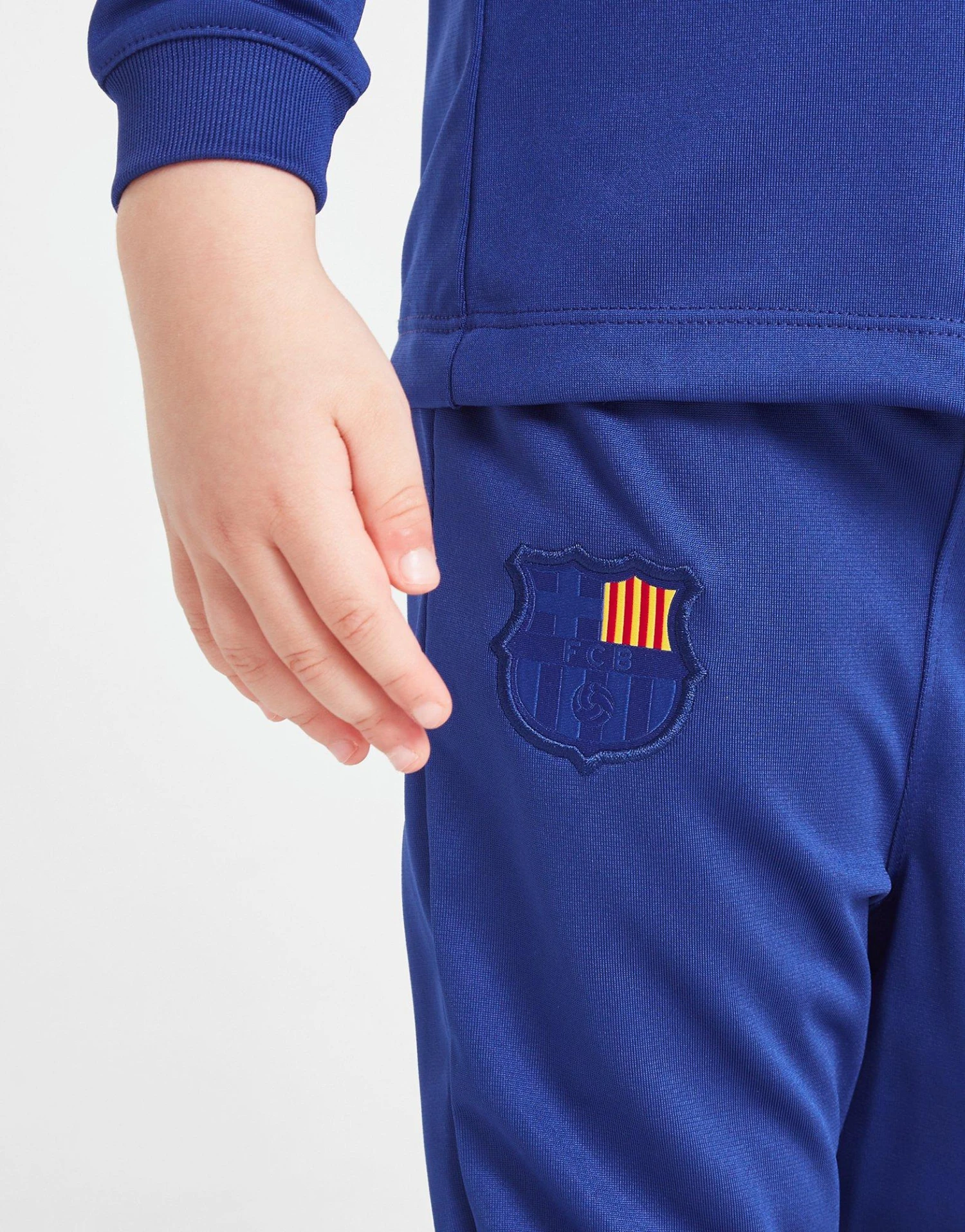 Nike FC Barcelona Strike Hooded Tracksuit Infant 3 Nike FC Barcelona Strike Hooded Tracksuit Infant â Image 3