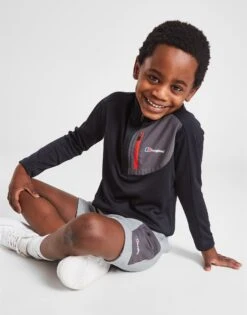 Berghaus Ensemble Haut Zippé/Short Poly Enfant