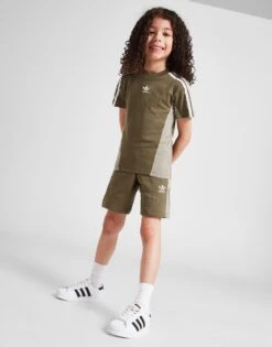 Adidas Originals Ensemble T-shirt/Short Chevron Enfant -Sport Vêtements Magasin jd 628922 c