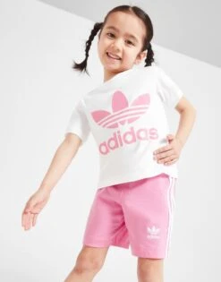 Adidas Originals Ensemble T-shirt Et Short Trefoil