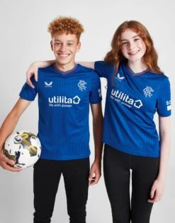 Castore Rangers FC 2023/24 Home Shirt Junior