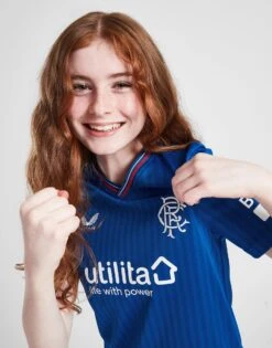 Castore Rangers FC 2023/24 Home Shirt Junior -Sport Vêtements Magasin jd 637939 c