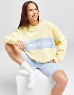 Adidas Originals Sweatshirt Linear Femme