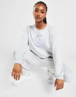 Adidas Originals Sweatshirt Logo Circulaire Femme