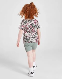 Adidas Originals Ensembe T-shirt/Short Cycliste Léopard Bébé -Sport Vêtements Magasin jd 644392 c