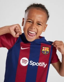 Nike FC Barcelona 2023/24 Home Kit Children -Sport Vêtements Magasin jd 648027 c