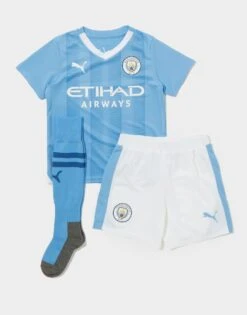 Puma Manchester City FC 2023/24 Home Kit Children