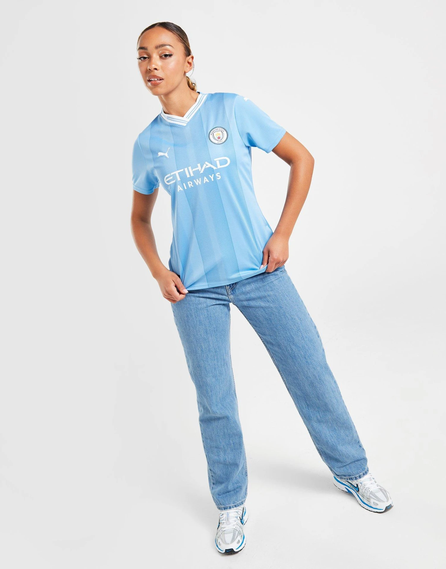 Puma Maillot Domicile Manchester City FC 2023/24 Femme 8 Puma Maillot Domicile Manchester City FC 2023/24 Femme – Image 8