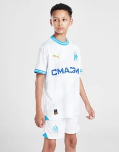 Puma Short Domicile Olympique De Marseille 2023/24 Junior -Sport Vêtements Magasin jd 650042 c