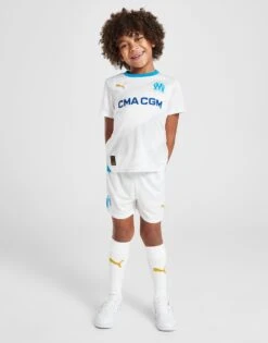 Puma Olympique Marseille 2023/24 Home Kit Children