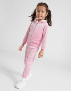 JUICY COUTURE Ensemble De Survêtement Velours Zippé Bébé -Sport Vêtements Magasin jd 652292 c
