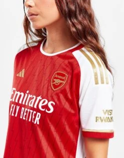 Adidas Maillot Domicile Arsenal FC 2023/24 Femme -Sport Vêtements Magasin jd 653544 c