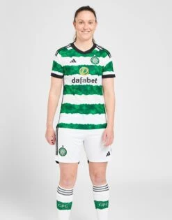 Adidas Maillot Domicile Celtic FC 2023/24 Femme -Sport Vêtements Magasin jd 654863 c