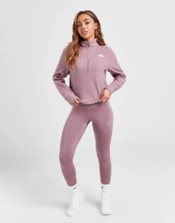 The North Face Haut Zippé Glacier Femme -Sport Vêtements Magasin jd 655375 e
