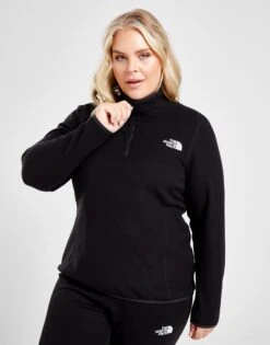 The North Face Polaire Zippée Glacier Grande Taille Femme -Sport Vêtements Magasin jd 655419 e