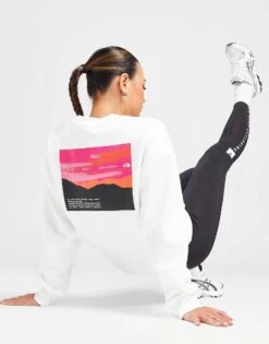 The North Face Sweatshirt Sunsex Box Femme