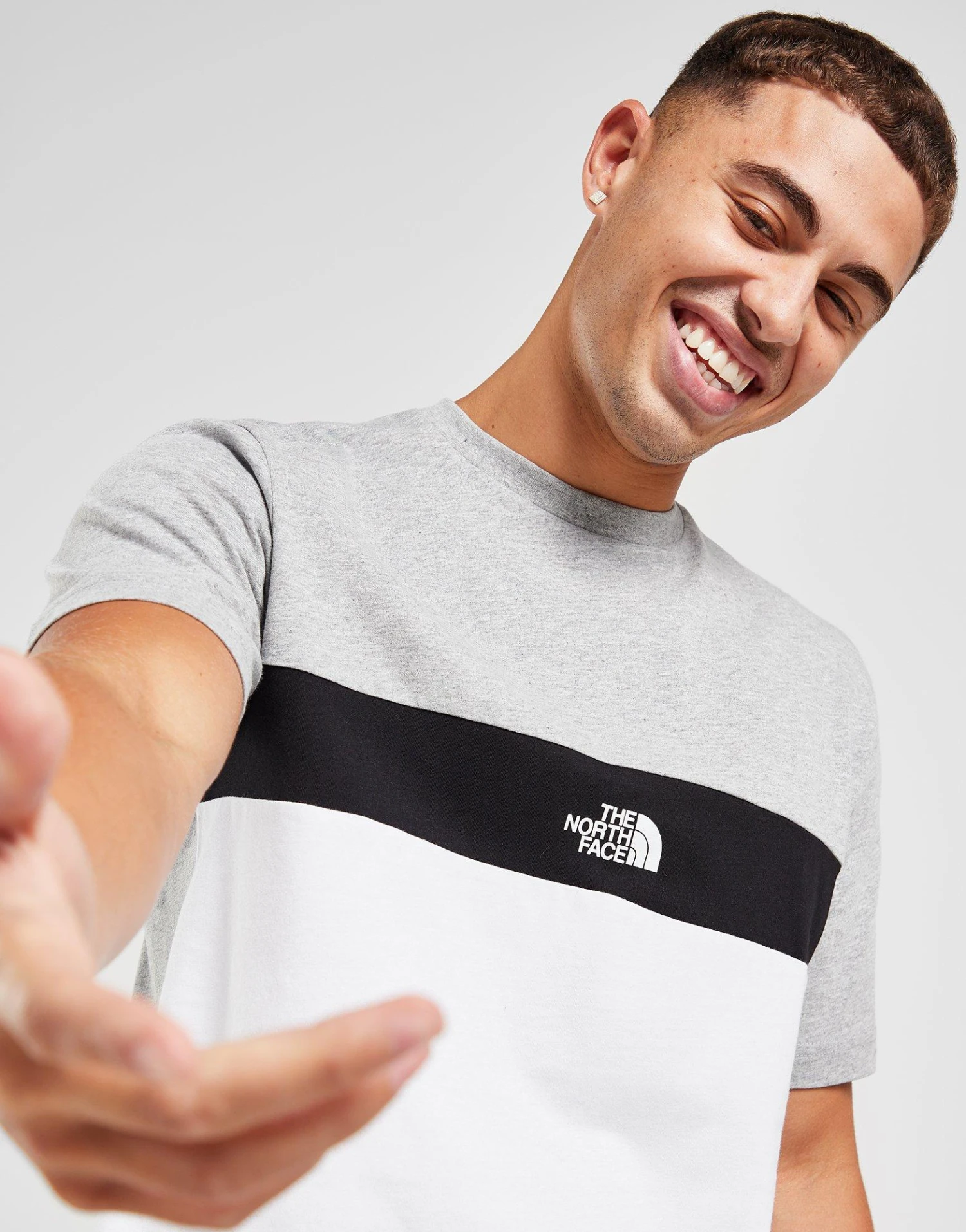 The North Face T-shirt Colour Block Homme 1 The North Face T-shirt Colour Block Homme