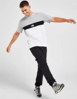 The North Face T-shirt Colour Block Homme 9 The North Face T-shirt Colour Block Homme -Sport Vêtements Magasin jd 656674 e