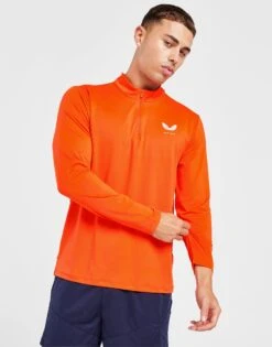 Castore Haut Zippé Colour Block Homme