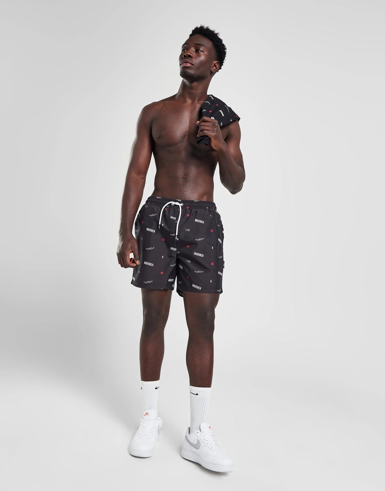 Hoodrich Short De Bain Repro Imprimé Homme 2 Hoodrich Short De Bain Repro Imprimé Homme – Image 2