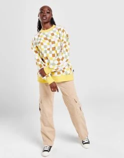 Vans Checkered Crew Sweatshirt -Sport Vêtements Magasin jd 661046 f