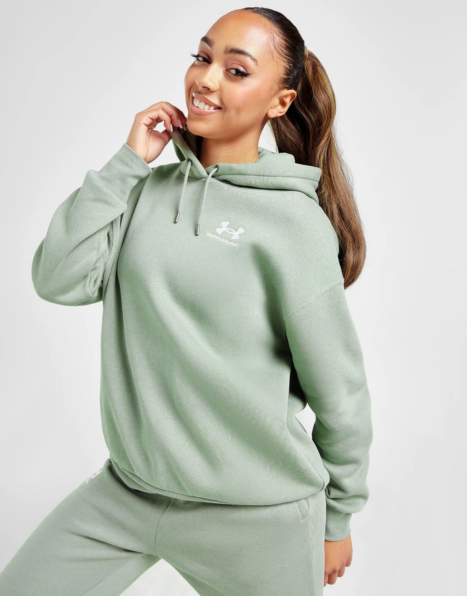 Under Armour Sweat à Capuche Oversize Essential Fleece 4 Under Armour Sweat à Capuche Oversize Essential Fleece – Image 4