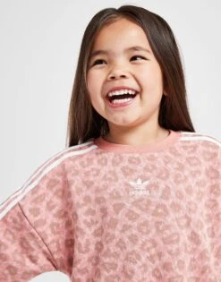 Adidas Originals Ensemble Sweat-shirt Ras-du-cou Et Legging Imprimé Animal Intégral -Sport Vêtements Magasin jd 664326 c