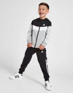 Adidas Ensemble De Survêtement Zippé Colour Block Enfant