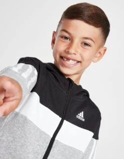Adidas Ensemble De Survêtement Zippé Colour Block Enfant -Sport Vêtements Magasin jd 664371 c
