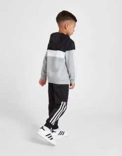 Adidas Ensemble De Survêtement Zippé Colour Block Enfant -Sport Vêtements Magasin jd 664371 e
