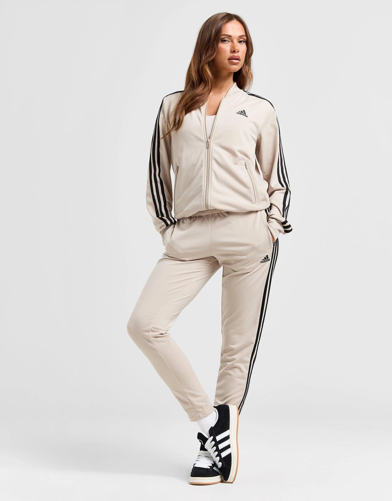 Adidas 3-Stripes Essential Tracksuit 1 Adidas 3-Stripes Essential Tracksuit