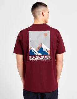 Napapijri T-shirt Back Graphic Homme -Sport Vêtements Magasin jd 665260 d