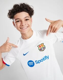 Nike Maillot Extérieur FC Barcelona 2023/24 Junior -Sport Vêtements Magasin jd 667786 c